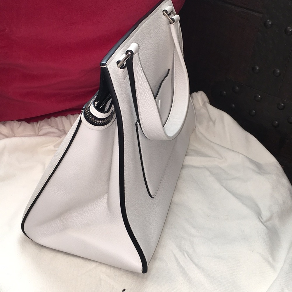 Rare White Celine Edge Purse - Picture 5 of 9